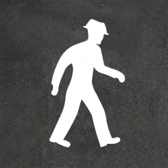 PREMARK fotgjengersymbol – termoplastisk vegmerking