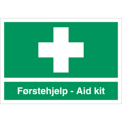 Førstehjelp - Aid kit NO/EN