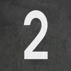 PREMARK Tall 2 – Termoplastisk vegmerking