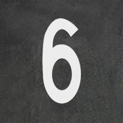 PREMARK Tall 6 - Termoplastisk vegmerking