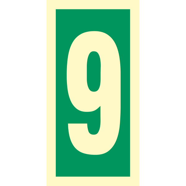 Number 9 - IMO Direction sign