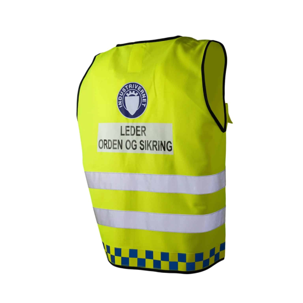 Refleksvest for Industrivernet - Leder Orden og Sikring - FRAS