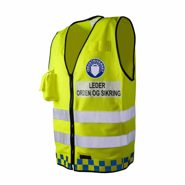 Refleksvest for Industrivernet - Leder Orden og Sikring