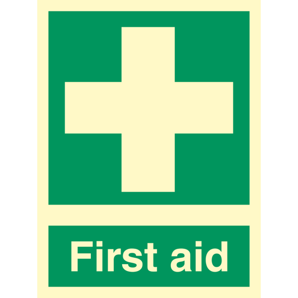 First aid - IMO Emergency sign - IMPA 334170