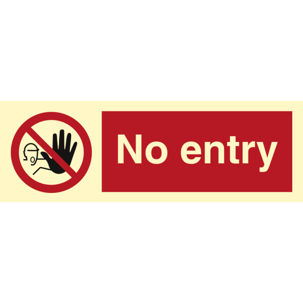 No entry - IMO Prohibition sign - IMPA 338540