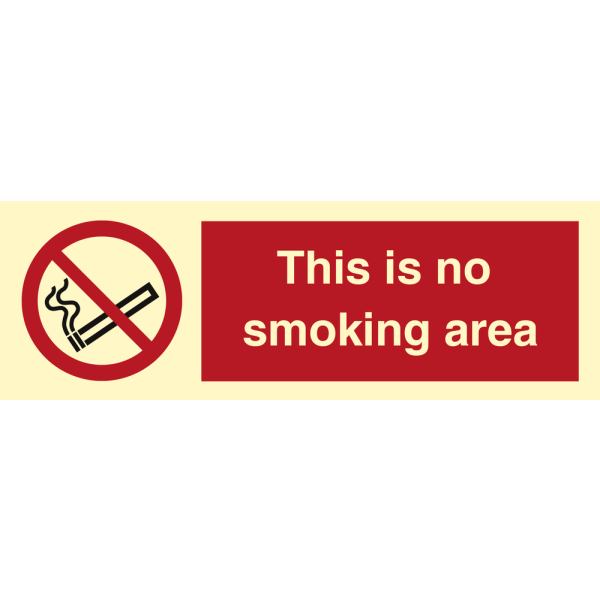 This is a no smoking area - IMO Prohibition sign - IMPA 338532