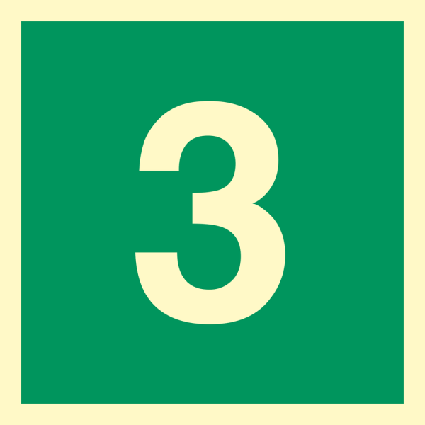 Number 3 - IMO sign