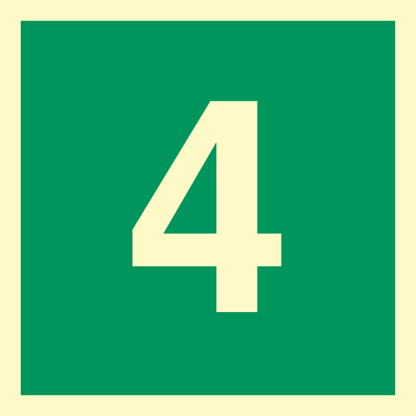 Number 4 - IMO sign