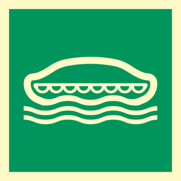 IMO sign- Lifeboat 