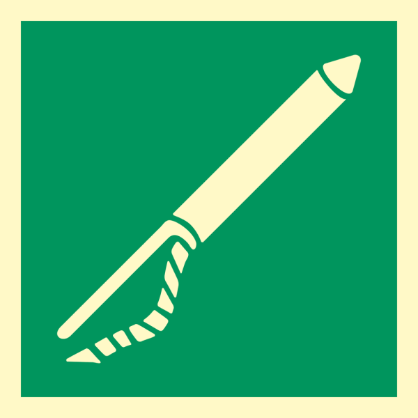 IMO sign- Line-throwing appliance 