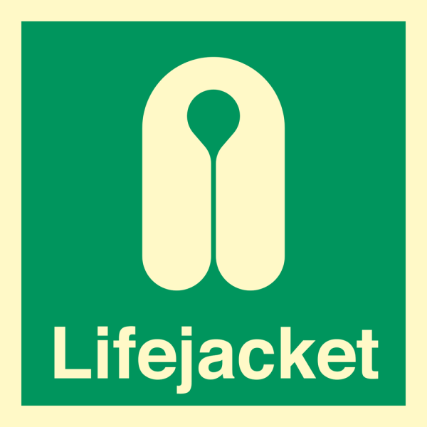 Lifejacket - IMO sign - IMPA 334110
