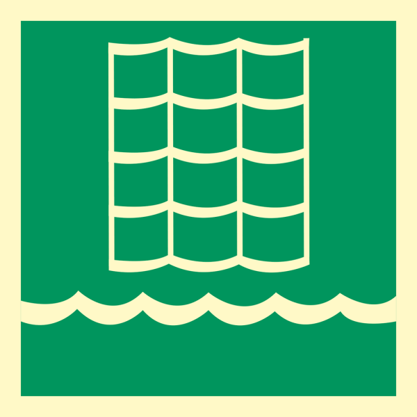 Scramble net - IMO sign