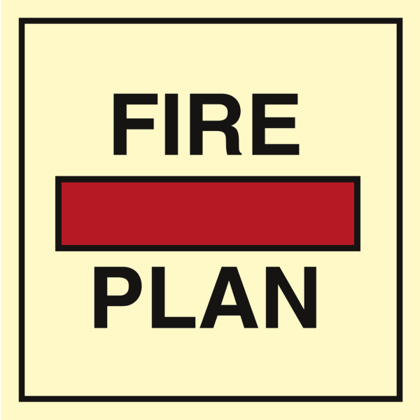 Fire control plan - IMO Fire Control sign - IMPA 336001