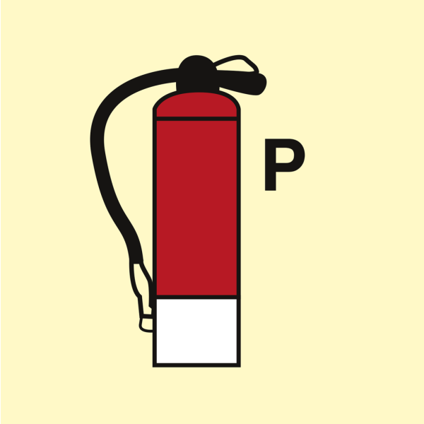Fire Extinguisher Powder - IMO Fire Control sign - IMPA 336850