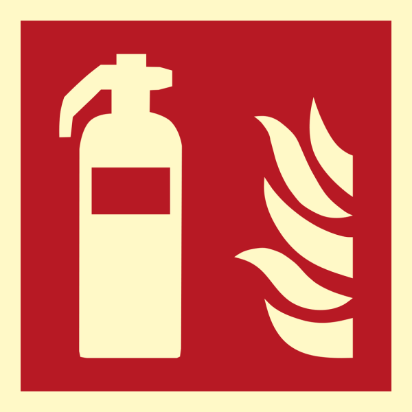 Fire sign- Fire extinguisher 
