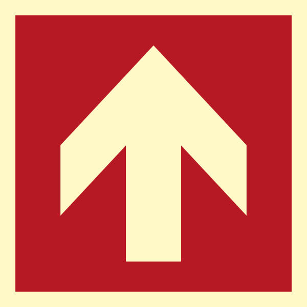 Arrow - IMO Fire sign - IMPA 336210