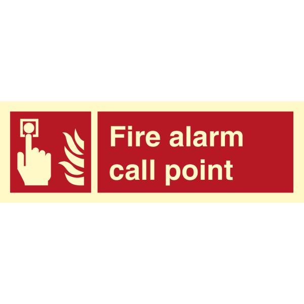 Fire alarm call point - IMO Fire sign - IMPA 336142