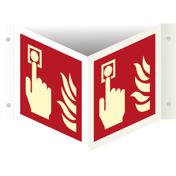 Fire alarm - IMO Fire sign - IMPA 336502