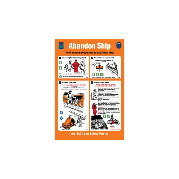 Abandon Ship - 480 x 330 mm