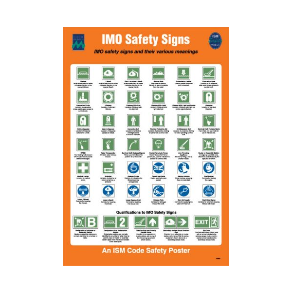 IMO Safety Signs - 480 x 330 mm
