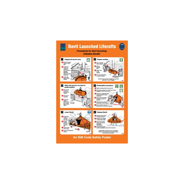 Davit Launched Liverafts - 480 x 330 mm
