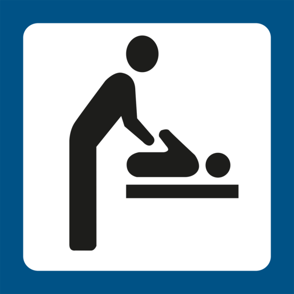 Skilt med piktogram for Stellerom - Symbolskilt