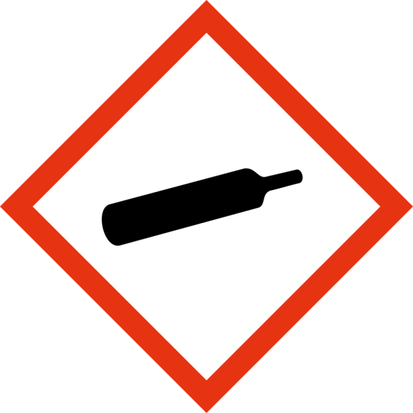 GHS 04 faresymbol - Gass under trykk - Flere varianter
