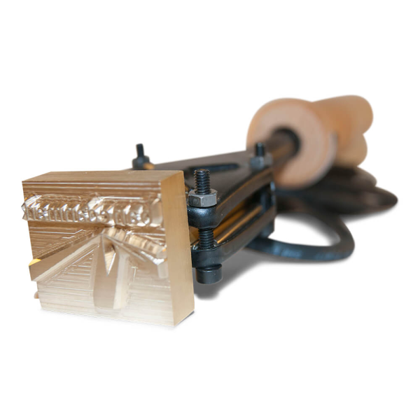 Brennstempel med logo til tre - 200W