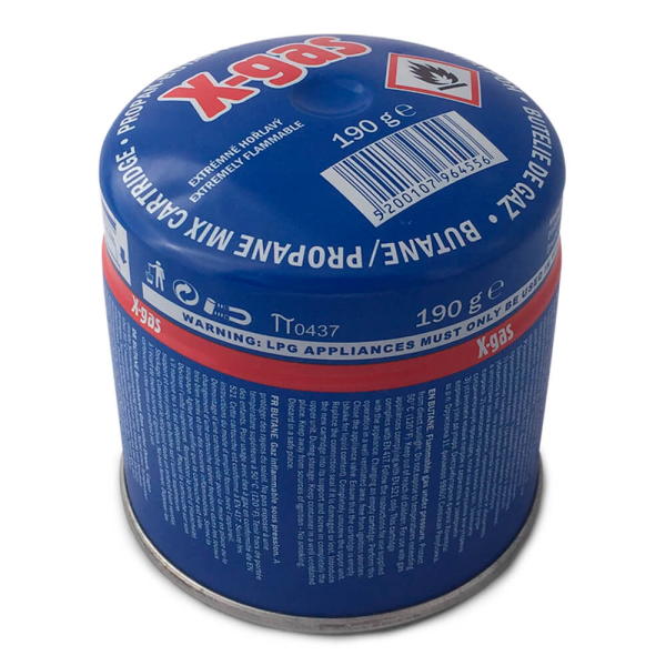 Gassbeholder 190 g - Ekstra gass til gassbrenner