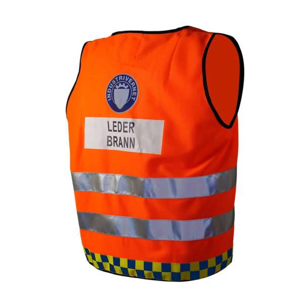 Refleksvest for Industrivernet - Leder Brann