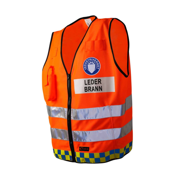 Refleksvest for Industrivernet - Leder Brann