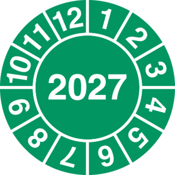 År 2027 Kalibreringsmerker