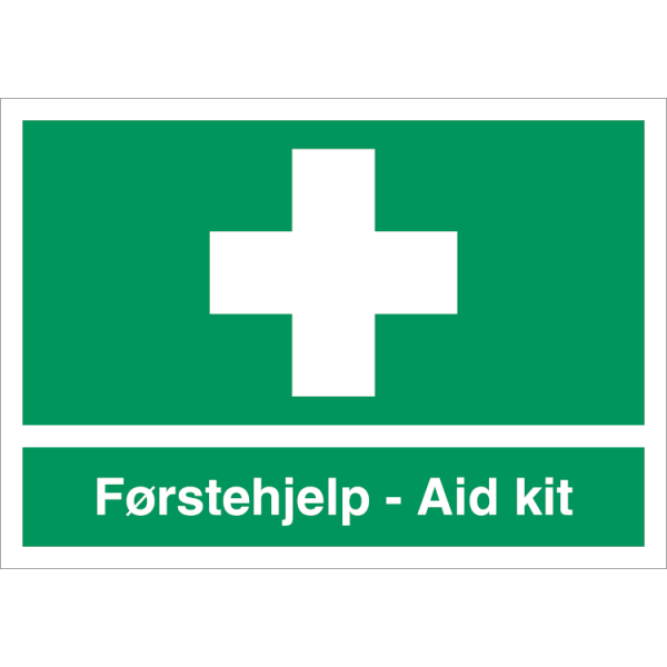 Førstehjelp - Aid kit NO/EN