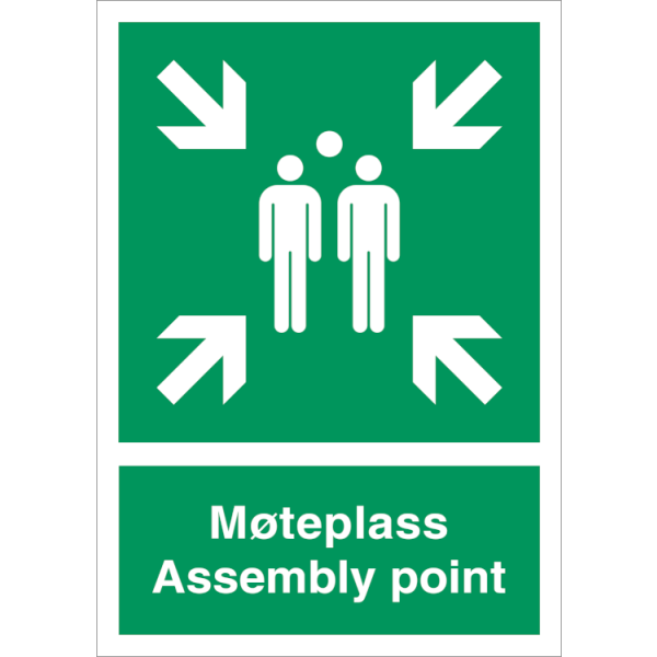 Møteplass - Assembly point NO/EN