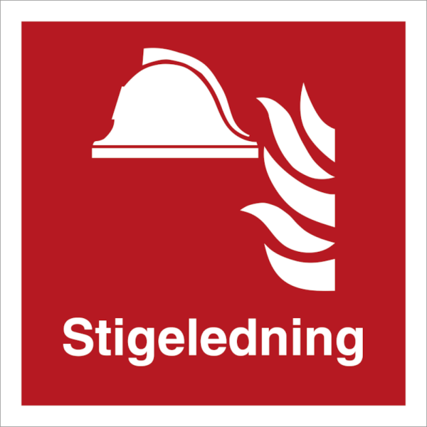 Stigeledning - Brannskilt ISO 7010 F021