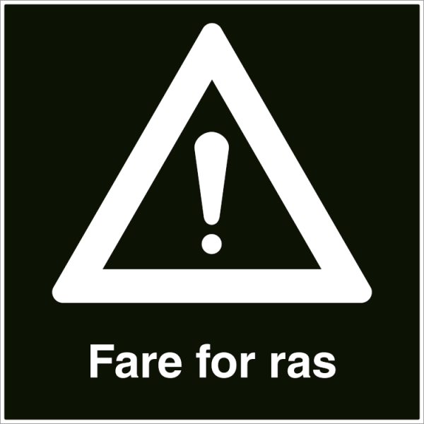 Fare for ras - Refleks alu-sandwichplate - 500 x 500 mm