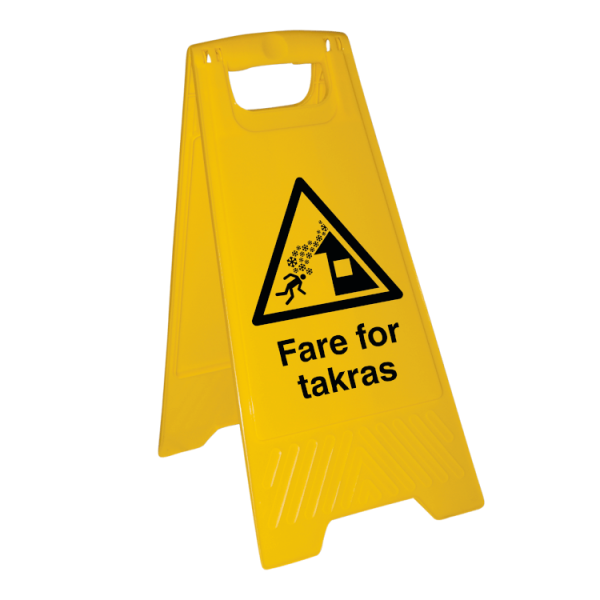 Fare for takras - Plast - 600 x 300 mm