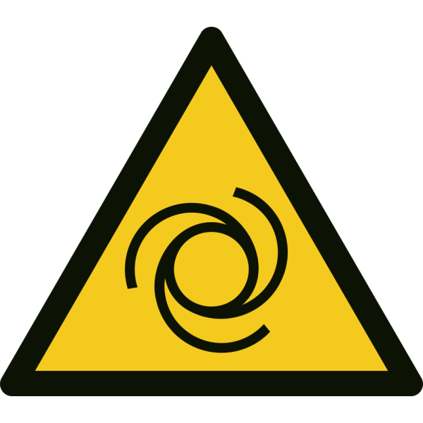Starter automatisk - Fareskilt ISO 7010 W018