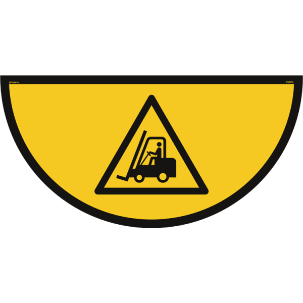 Kjørende transport - Gulvskilt - ISO 7010