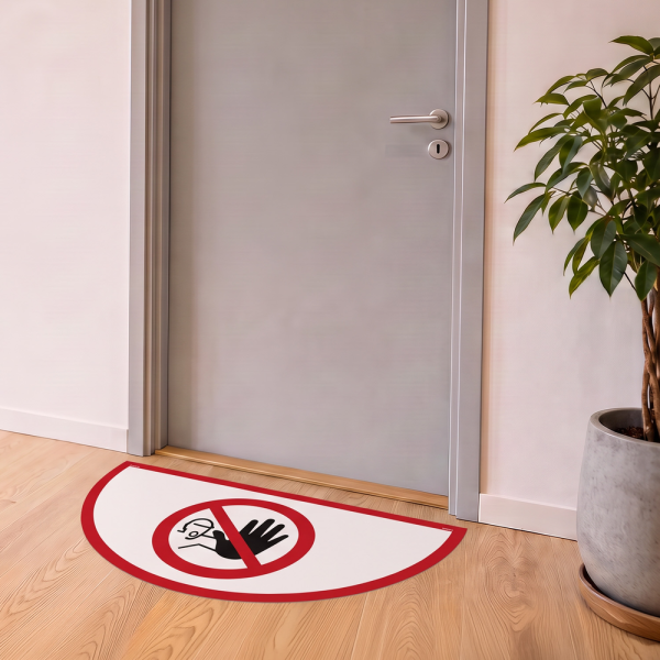 Adgang forbudt - Gulvskilt - ISO 7010