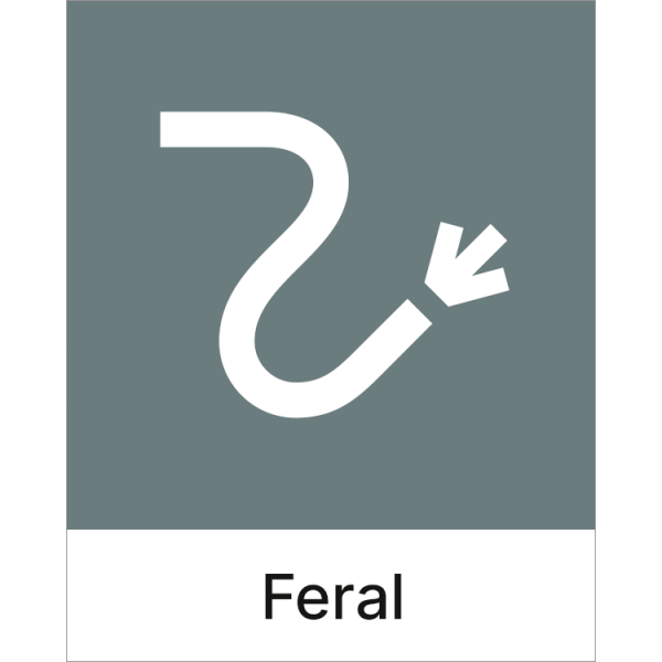Kildesorteringsskilt Feral