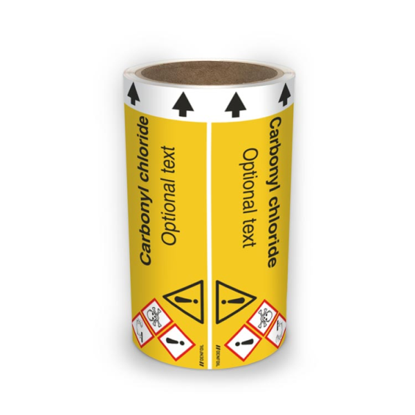 ISO Rørmerking - Carbonyl chloride (english) ISO 20560