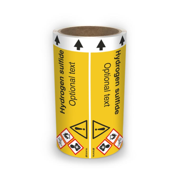 ISO Rørmerking - Hydrogen sulfide (english) ISO 20560