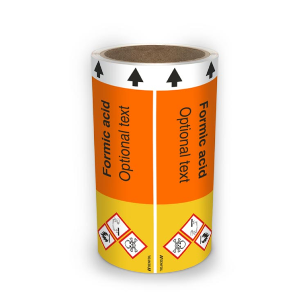 ISO Rørmerking - Formic acid (english) ISO 20560