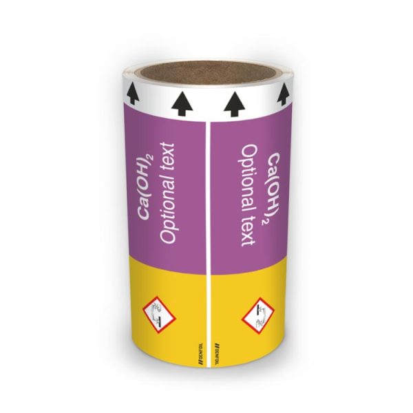 ISO Rørmerking - Calcium hydroxide (english) ISO 20560