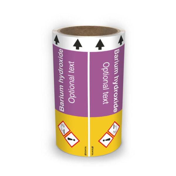 ISO Rørmerking - Barium hydroxide (english) ISO 20560
