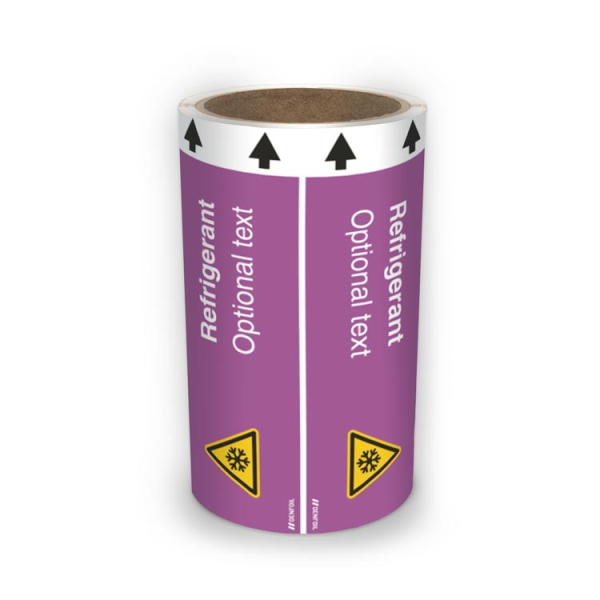 ISO Rørmerking - Refrigerant (english) ISO 20560
