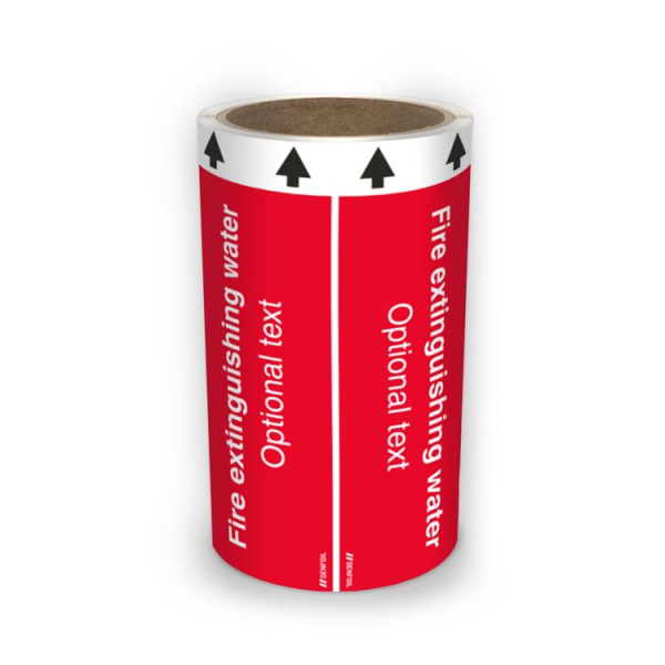 ISO Rørmerking - Fire extinguishing water (english) ISO 20560