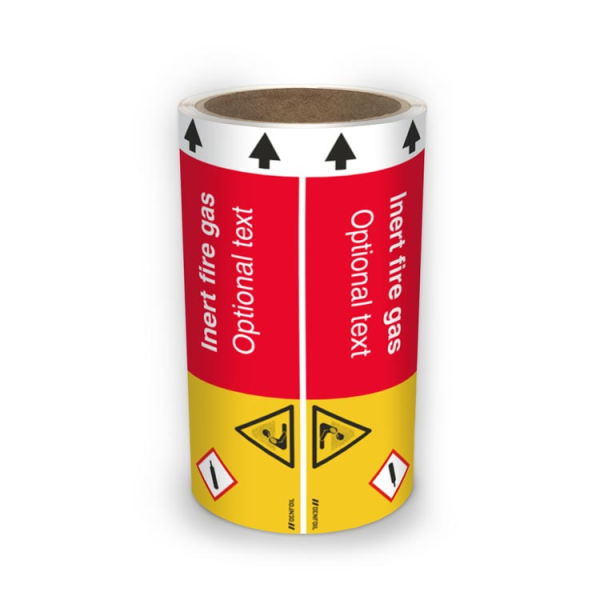 ISO Rørmerking - Inert fire gas (english) ISO 20560