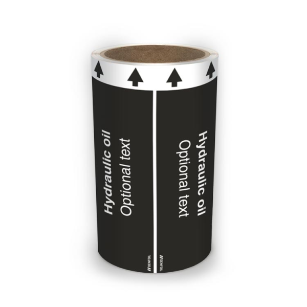 ISO Rørmerking - Hydraulic oil (english) ISO 20560